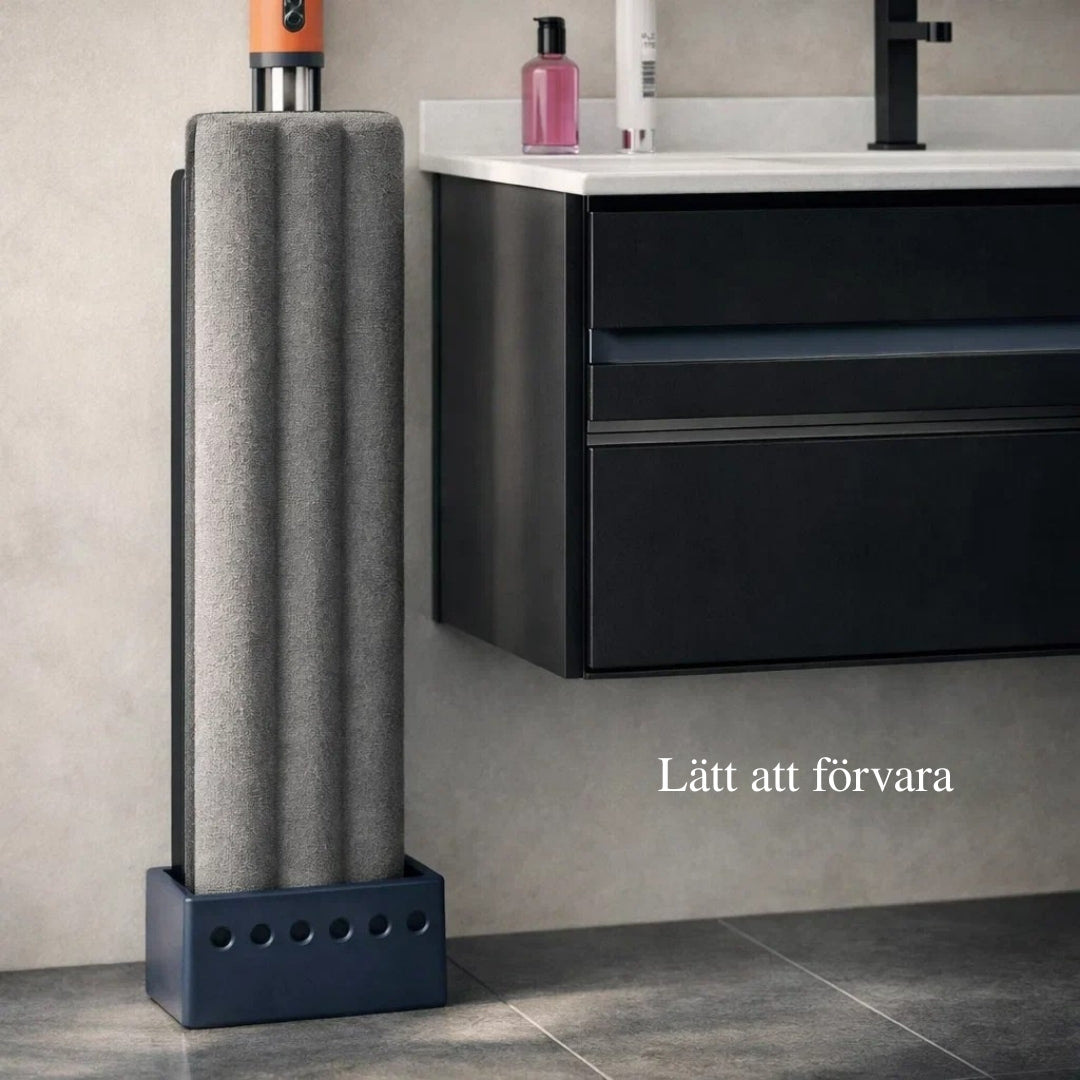 RentFlow 360 – 3-i-1 golvmopp med 4 mikrofiberdukar