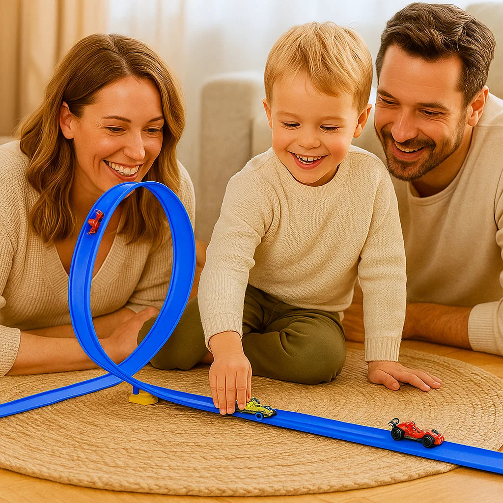 BanaFlex – Flexibelt bilbaneset för kreativ och varierad lek