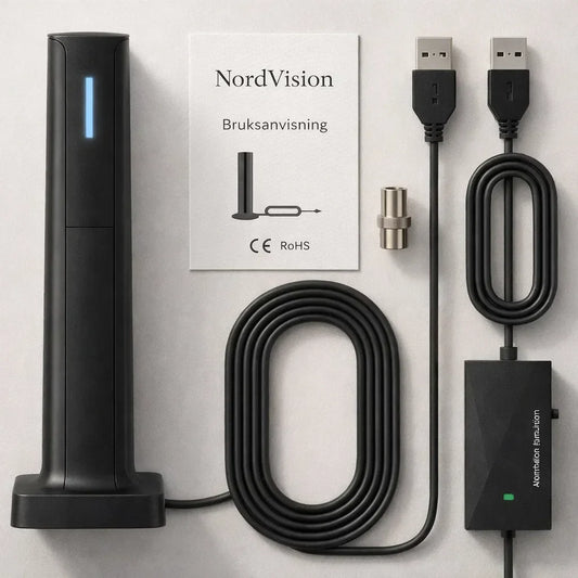 NordVision 4K – Framtidens TV-antenn utan abonnemang