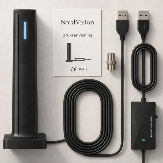 NordVision 4K – Framtidens TV-antenn utan abonnemang