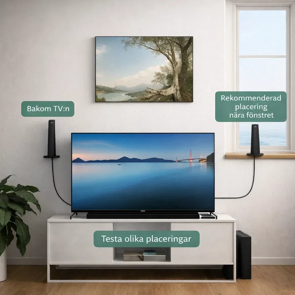 NordVision 4K – Framtidens TV-antenn utan abonnemang